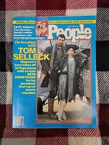 MAY 3 1982 PEOPLE magazine (UNREAD) TOM SELLECK, Bess ARMSTRONG, SIGOURNEY LN - Picture 1 of 19