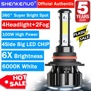 For Dodge RAM 1500 2500 3500 4500 2013 2014 2015 LED Headlight & Fog Light Bulbs - Bild 1 von 17