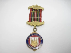 Edingburg Freimaurer Abzeichen RAOB Grand Lodge Edinburgh 1938 - Picture 1 of 7