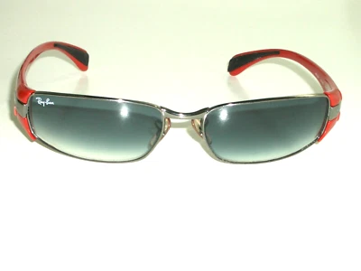 RAY-BAN RB3261 004/8G 58 [] 17 ММ СИНИЙ ГРАДИЕНТ ГЛАДКИЙ КРАСНЫЙ/GUNMETAL ОБОРАЧИВАЕТ СОЛНЦЕЗАЩИТНЫЕ ОЧКИ - Изображение 1 из 4
