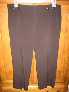 CHRISTOPHER & BANKS Black No Pockets Womens Dress Pleated Shorts Size 14 - Picture 1 of 6