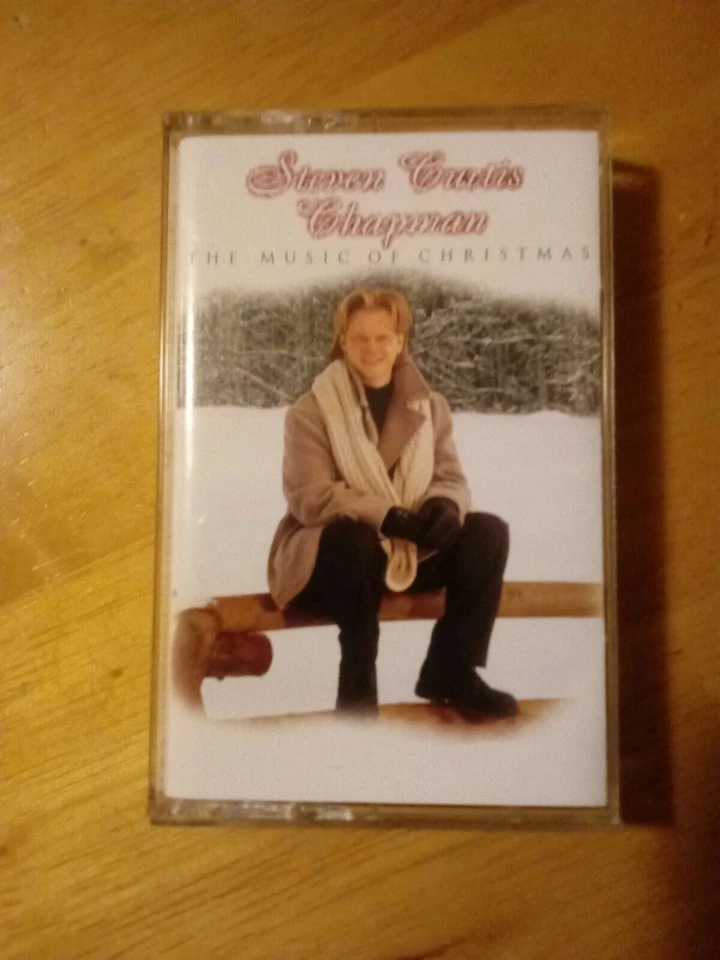 STEVEN CURTIS CHAPMAN "THE MUSIC of CHRISTMAS" Cassette ~ (1995 Sparrow) - Image 1 of 1