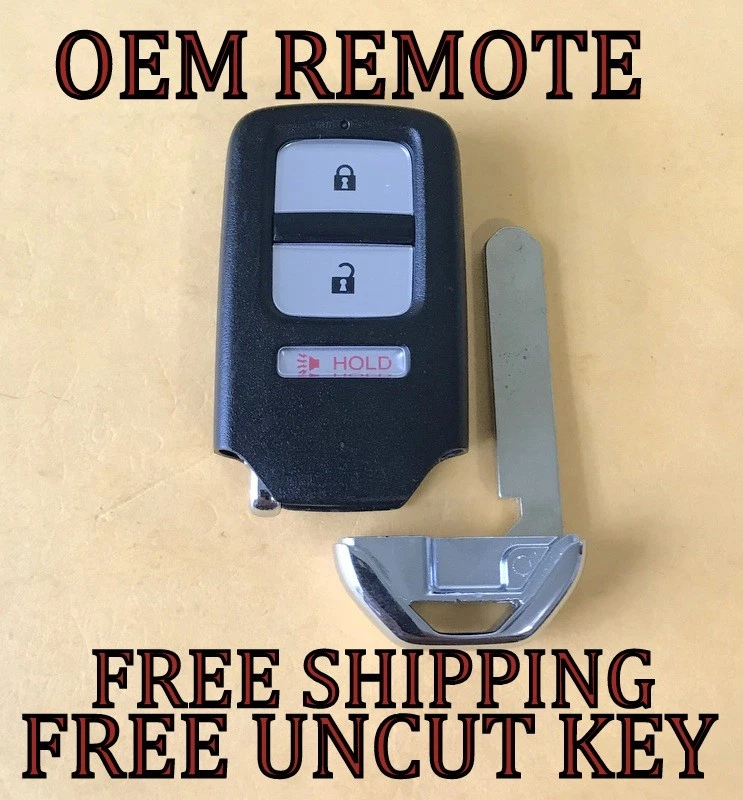 原始设备制造商 2017 年 HONDA RIDGELINE 智能 KEYLESS PROXIMITY 遥控器 FOB A2C97488300 — 第 1/1 张图片