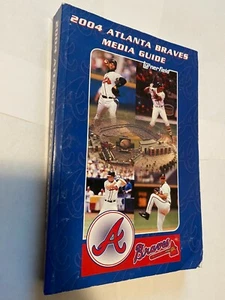 2004 ATLANTA BRAVES MEDIA GUIDE INFORMATION BOOK MLB BASEBALL RARE VINTAGE OLD - Picture 1 of 1