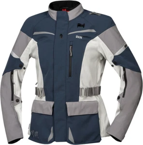 iXS Venture-STX 1.0 Mujer Textil Chaqueta, Azul-Gris Claro Impermeable - Imagen 1 de 2