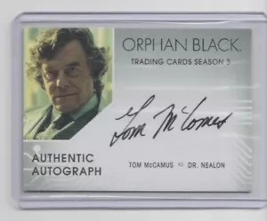 Orphan Black TV Show SDCC Autograph Trading Card #TM Tom McCamus Dr.Nealon (B) - Picture 1 of 1