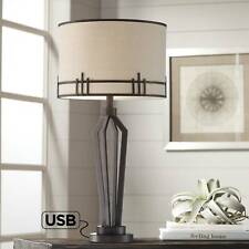 Franklin Iron Works Table Lamps For, Franklin Iron Works Industrial Table Lamp With Usb Port Ikea