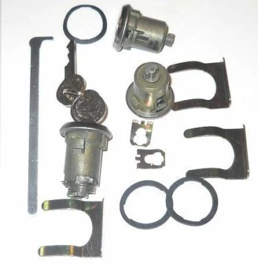 66 67 Chevy Chevelle Pontiac Lemans GTO Juego de 2 llaves cerradura maletero puerta Foto 1 de 4