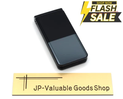 [C] Fujitsu Arrows Keitai F-03L Android Teléfono Abatible Negro Desbloqueado SIM Libre Japón Foto 1 de 4