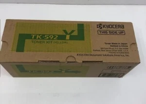 NEU Kyocera TK592Y Toner, Gelb 🟡 Patrone Original Original OEM - Bild 1 von 2