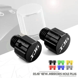 M10X1.25 Mirror Hole Plugs Screw Caps Bolts for for yamaha XJ6 XJ6 09-18 - Picture 1 of 12