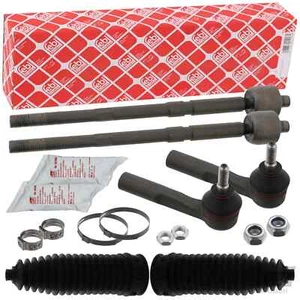 2x FEBI SPURSTANGE AXIALGELENK SPURSTANGENKOPF MANSCHETTE für FIAT PUNTO OPEL - Bild 1 von 5