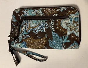 Vera Bradley Blue Java Wallet - Picture 1 of 5