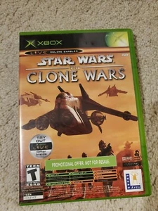 XBOX Game Star Wars The Clone Wars Rated Teen Complete w/ Manual, Game and Case - Picture 1 of 1