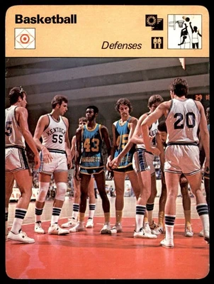 Sportscaster 1977 béisbol #34-14 defensas - baloncesto en muy buen estado/excelente Foto 1 de 2