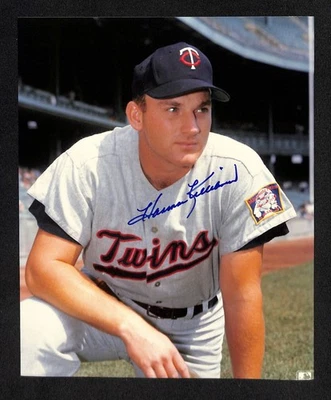 Harmon Killebrew Signed 8x10 Glossy Photo - JSA COA/LOA - Minnesota Twins HOF - Image 1 of 2