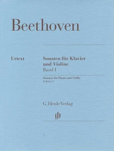 Beethoven: Violin Sonatas Volume 1: Op.12/1-3, 23, 24/Henle Publishing/Original - Picture 1 of 1