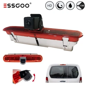 ESSGOO Rückfahrkamera Für Fiat Doblo 2 OPEL Combo D 3. Bremsleuchte Einparkhilfe - Bild 1 von 12