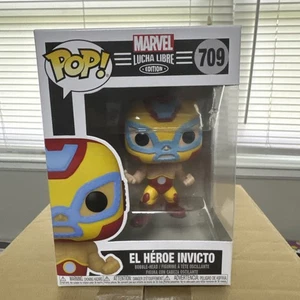 Funko Pop! Marvel: Lucha Libre Edition - El Heroe Invicto #709 - Picture 1 of 6