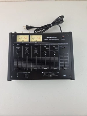 Vtg. Realistic Stereo Mixing Console  Model 32-1200B Powers On (Untested) - Image 1 of 4