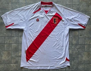 Camiseta deportiva de fútbol Walon talla grande adulto Corinthians roja blanca #4 defectos de uso - Imagen 1 de 18