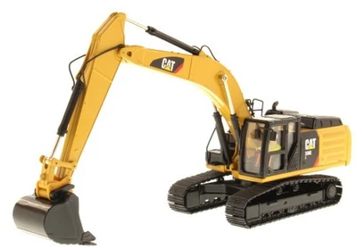 DIECAST MASTERS, Escavatore cingolato CATERPILLAR 336 EH con trascinatore e r... - Immagine 1 di 4