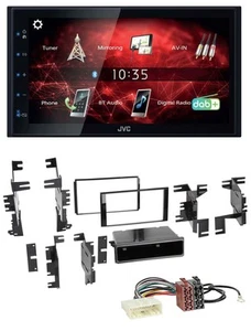 JVC DAB USB Bluetooth 2DIN MP3 Autoradio für Nissan Juke Navara NV ab 12 - Bild 1 von 5
