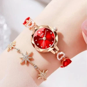Damenuhr Marke Advanced Fashion Light Luxus Kristall Intarsien Diamant Waterpr - Bild 1 von 11