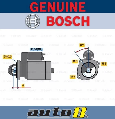 Brand New Genuine Bosch 0001109300 Starter - 0 001 109 300 - Image 1 of 4