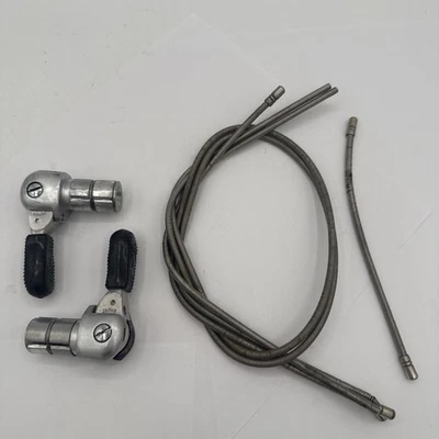 De colección SunTour Bar End Shifters Barcon Par Bicicleta de Carretera Fricción Japón con Cables Foto 1 de 4