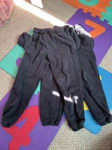 Unisex Age 4-5Years - M&S Blue Jogging Bottoms x2 in a good condition. - Picture 1 of 5