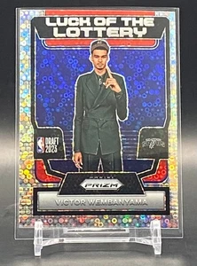 2023-24 Panini Prizm Victor Wembanyam Rookie Luck Of The Lottery Fast Break #7 - Picture 1 of 3