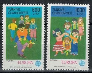 TURCHIA 1989 Europa 2v MNH** - Imagen 1 de 1