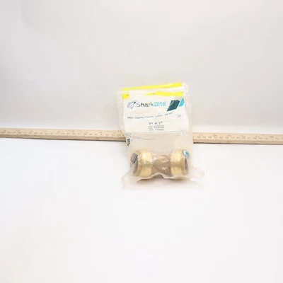SharkBite 1 in. Push-to-Connect Brass 45-Degree Elbow Fitting - Image 1 of 4