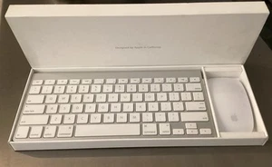 Juego de teclado y ratón mágico Apple 602-7761-A casi como nuevo - 100 % funciona - Imagen 1 de 14