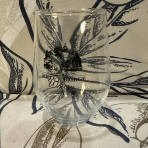 Mühlenbrücke Weingut Glas Wein Neuwertig - Bild 1 von 7