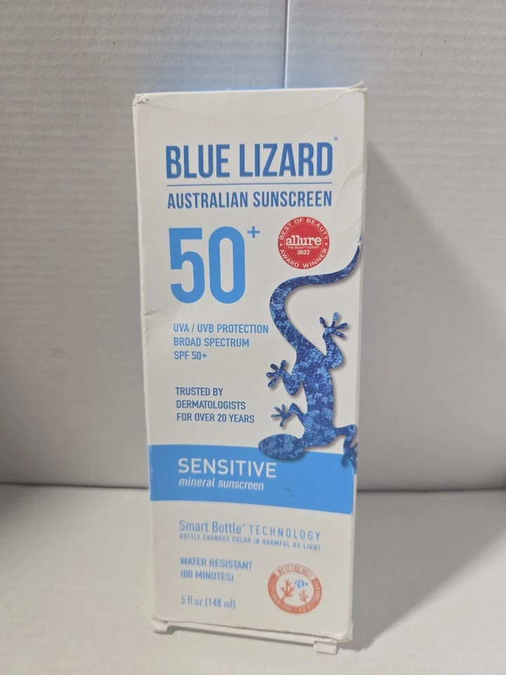 Blue Lizard Australian Sunscreen 50+ Water Resistant 5 fl oz NEW  Box 05/2026 - Image 1 of 1