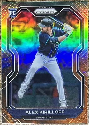 2021 Panini Prizm Alex Kirilloff Cosmic Haze Rookie #194 Minnesota Twins - Image 1 of 2