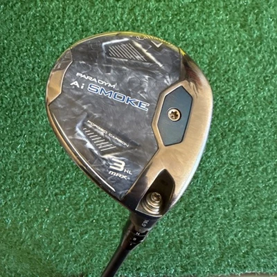Callaway Paradym Ai Smoke Max 16.5* 3HL Wood PX Cypher Fifty 5.5 Regular RH - Image 1 of 4