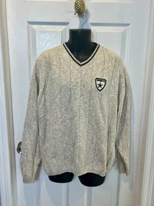 Suéter tejido vintage Lee Nuez moscada NFL para hombre Dallas vaquero cuello en V talla XL EE. UU. Raro - Imagen 1 de 7