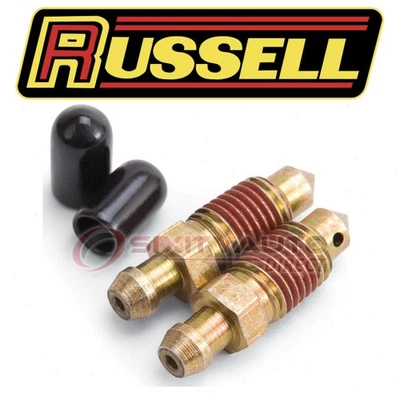 Russell Rear Brake Bleeder Screw for 1993-2006 Honda Civic - Pad Hardware qw - Image 1 of 4