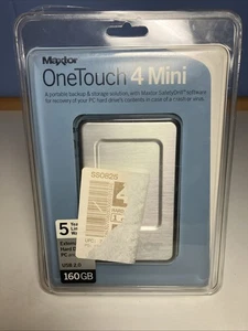 ¡NUEVO! Disco duro externo portátil Maxtor OneTouch 4 Mini 160 GB USB 2.0 - Imagen 1 de 3