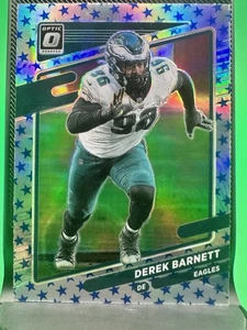 2021 Panini Donruss Optic - Derek Barnett #11 Stars Prizm Dallas Cowboys - Picture 1 of 4