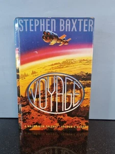 Voyage by Stephen Baxter Vintage Sci Fi Novel Uk 1st Edition Hardcover 1996 VGC - Picture 1 of 24