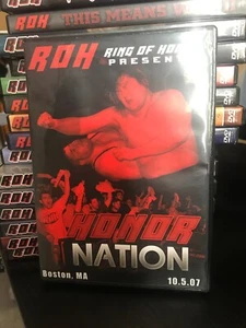 ROH Ring Of Honor DVD - HONOR NATION 2007 - Rare OOP Pro Wrestling - Bild 1 von 2