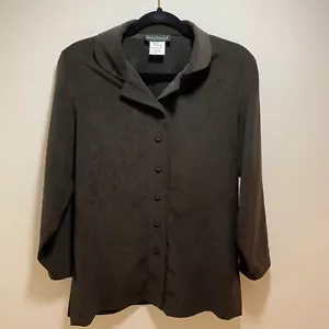 harve benard womans petites blazer coat olive green - Picture 1 of 12