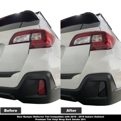 Crux Motorsports Bumper Reflector Tint for 2015 – 2019 Subaru Outback - Image 1 of 3