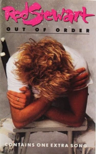 ROD STEWART - OUT OF ORDER VINTAGE CASSETTE TAPE ROCK POP TESTED 1988 WARNER - Picture 1 of 9
