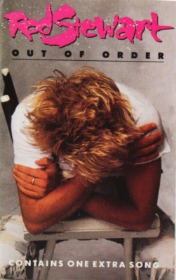 ROD STEWART - OUT OF ORDER VINTAGE CASSETTE TAPE ROCK POP TESTED 1988 WARNER - Image 1 of 4