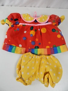Vintage  1985 Cabbage Patch Kids Doll Clothes Clown Circus Outfit Replacement - Picture 1 of 4